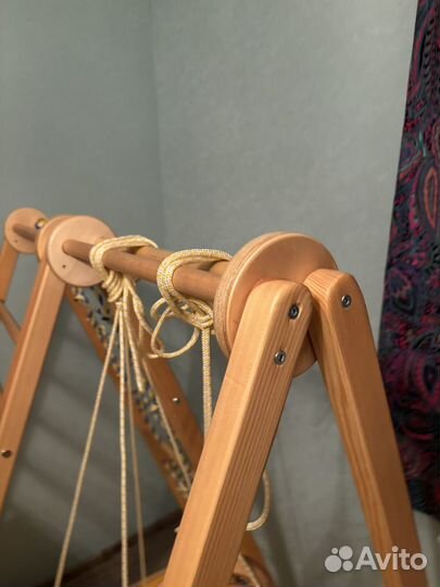 Детский деревянный спортивный комплекс