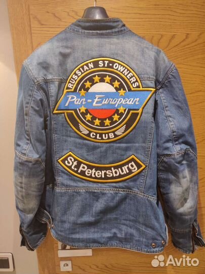 Мотокуртка джинсовая Pan European