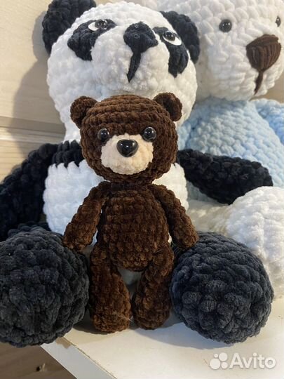 Кроха мишка вязаный ручной работы