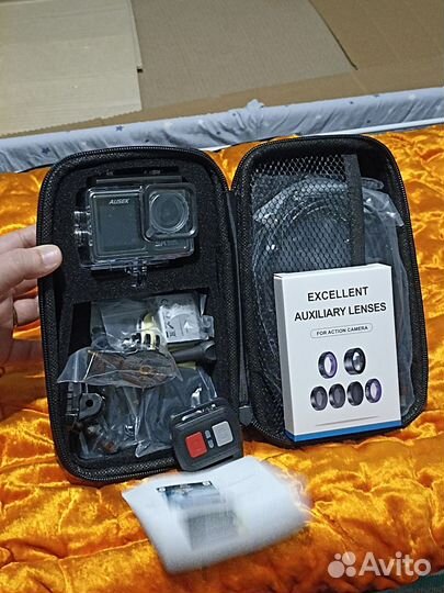 Екшен камера 5к (30) аксессуарами