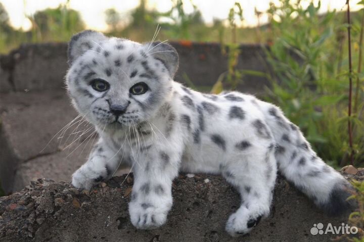 Барсёнок (игрушка интерьерная реалистичная)