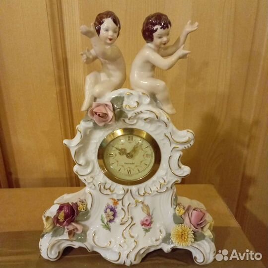 Часы фарфор Дрезден