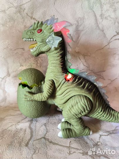 Интерактивный динозавр большой