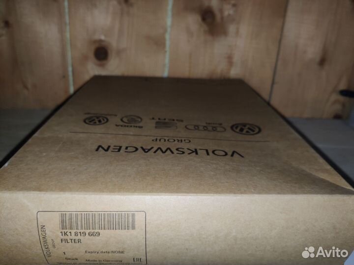 1K1819669 VAG Салонный фильтр