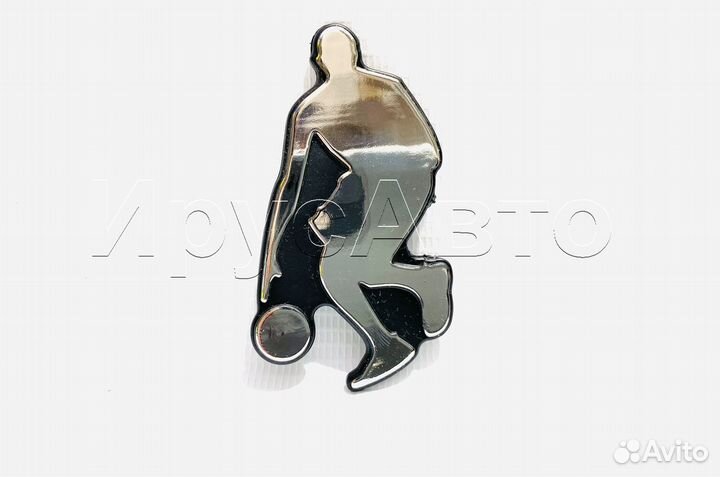 Орнамент шильдик эмблема на авто Баскетболист