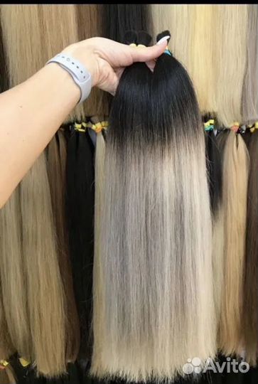 Волосы для наращивания 40-65см