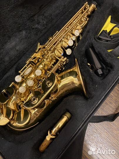 Саксофон сопрано ROY benson SG-302 изогнутой формы