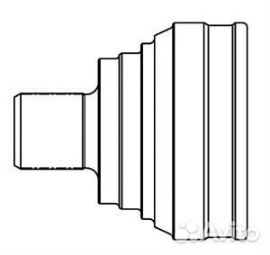 ШРУС audi A3 II/skoda/VW golf V-VII/passat VI