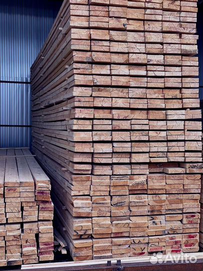 Доска обрезная 50х200х6000мм 1 сорт ГОСТ