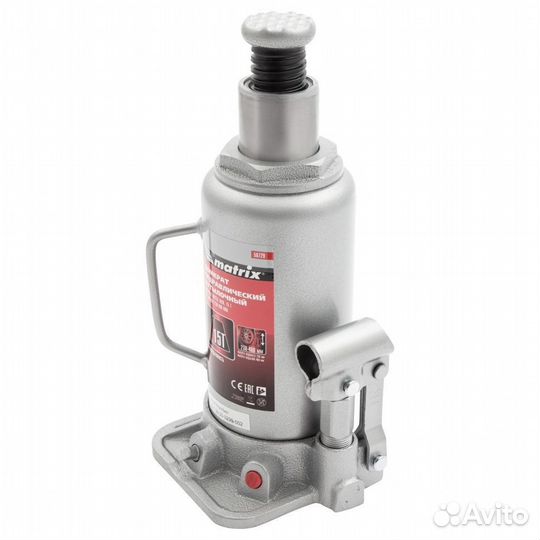 Домкрат Matrix бутылочный, 15 т, 230-460 мм