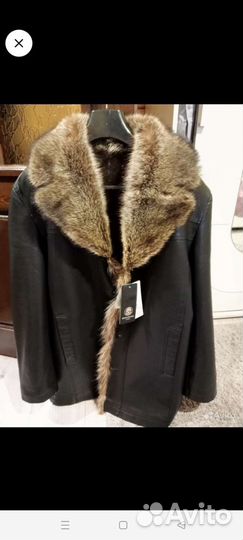 Дубленка мужская новая
