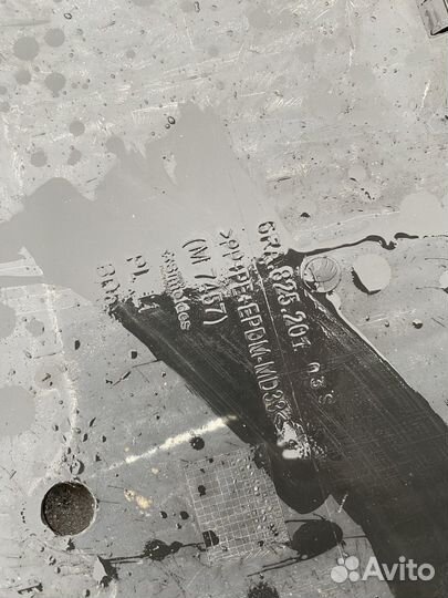 Защита антигравийная Skoda Rapid (NH3) I (2012–201