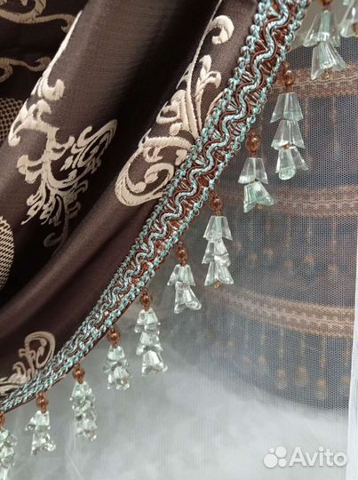 Шторы Франция.плотная шелковистая ткань