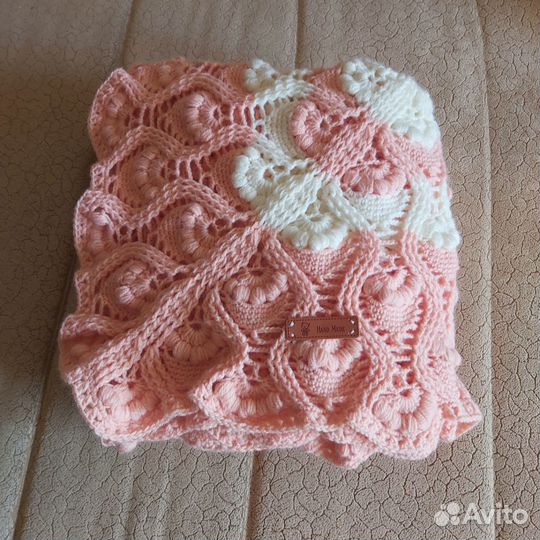 Плед покрывало ручной работы