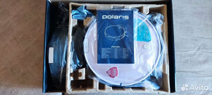 Робот пылесос polaris pvcr 0826