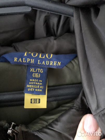 Пуховик ralph lauren для девочки 16