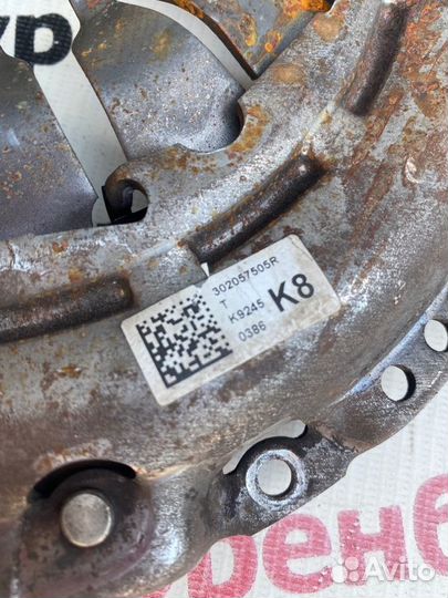 Корзина сцепления Renault Duster K9K