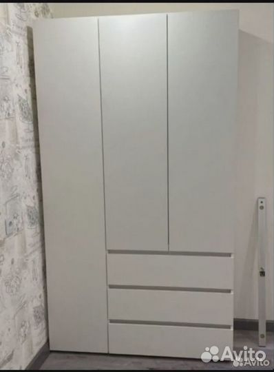 Шкаф 120см белый