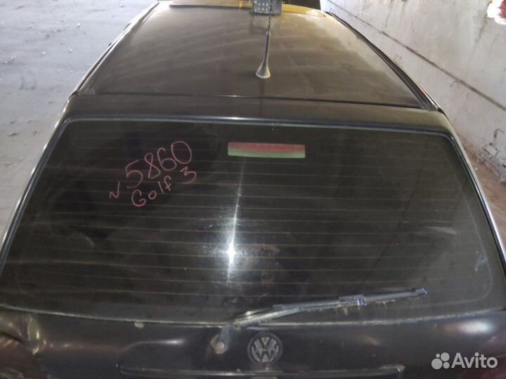 Стекло заднее Volkswagen Golf 3 купе 1.4 1996