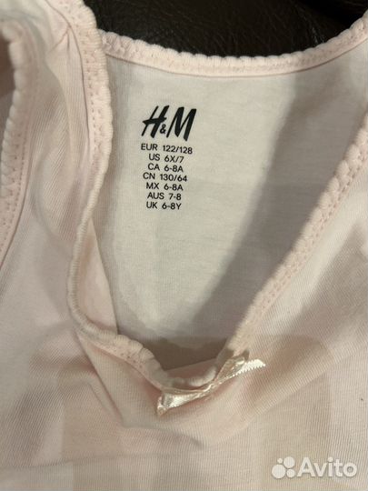 Маечка hm р-р 122-128