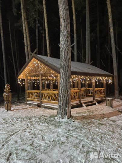 Уличные Гирлянды Бахрома profi крупный светодиод