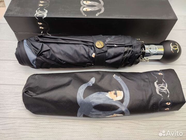 Женский зонт karl lagerfeld