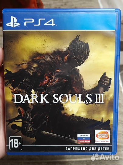 Dark souls 3 ps4 диск