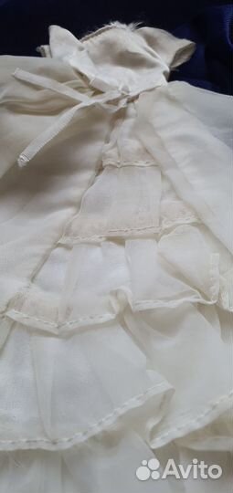 Винтажное свадебное платье для Барби