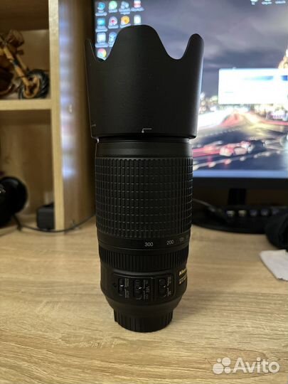 Объектив nikkor AF-S VR 70 - 300 mm f/4.5 - 5.6G