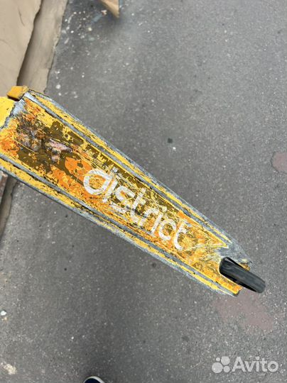 Трюковой самокат + шлем