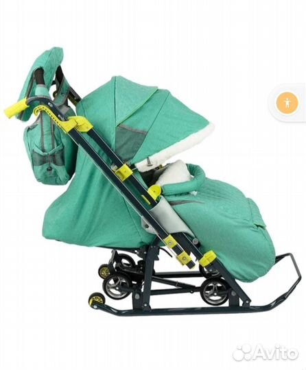 Детские санки коляска ника 7 3