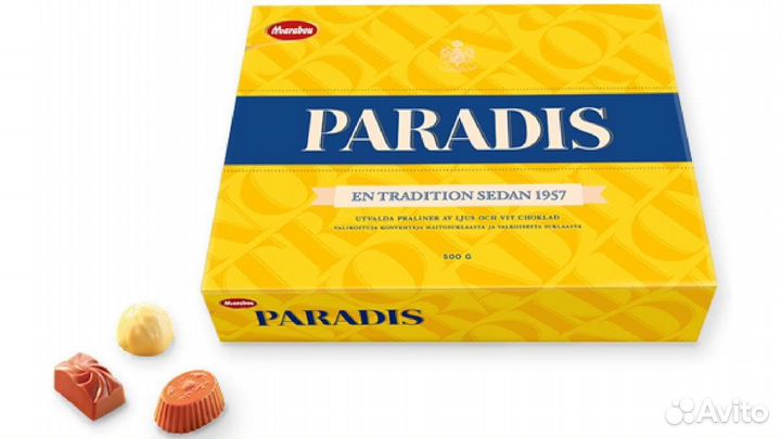 Конфеты из Финляндии marabou paradis