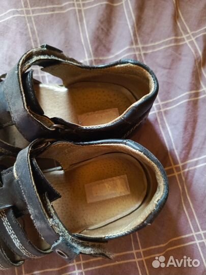 Сандалии для мальчика размер 27