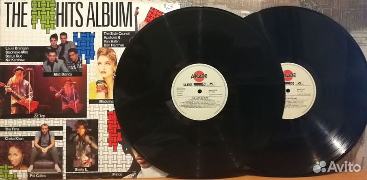 The Hits Album/ Madonna, Sheila E.,Status Quo/ 2LP