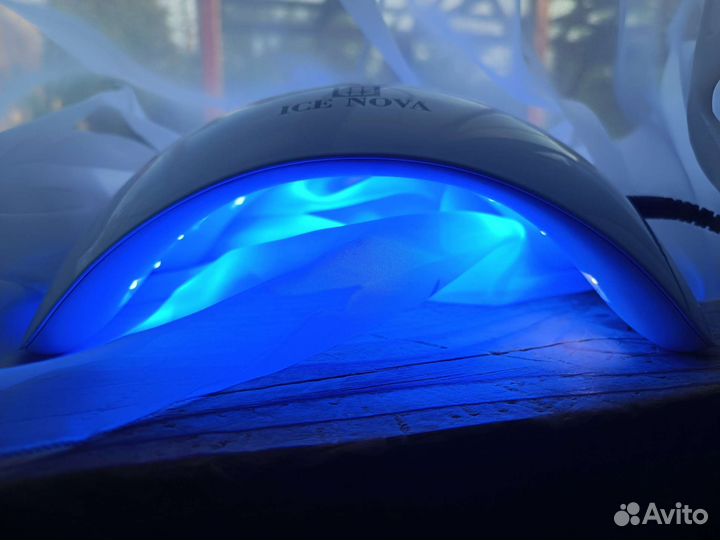 LED лампа гибридная для маникюра