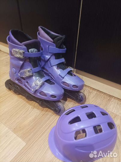 Роликовые коньки р-р 39