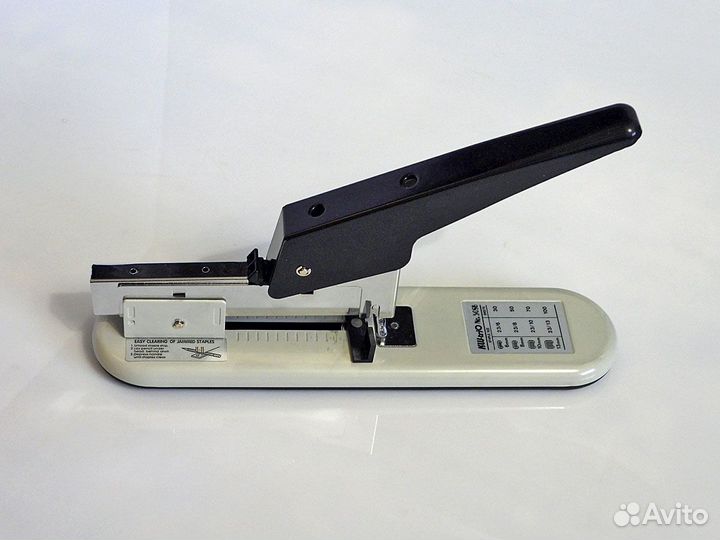 Степлер мощный KW-trio 50SB, до 100 листов, черный