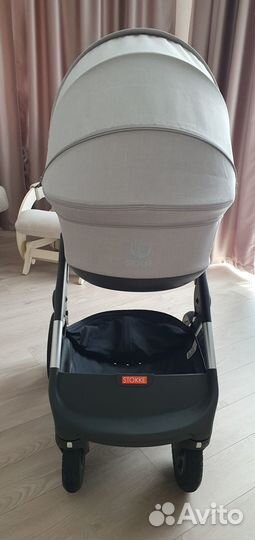 Коляска Stokke trailz люлька+Автолюлька Babyton