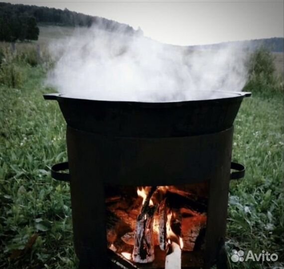 Казан чугунный узбекский новый