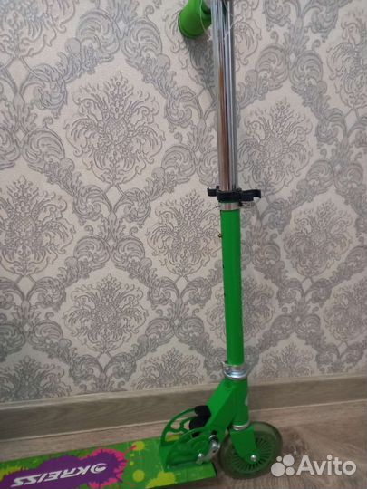 Самокат детский двухколесный новый