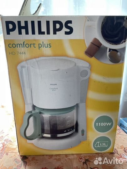 Кофеварка капельная philips