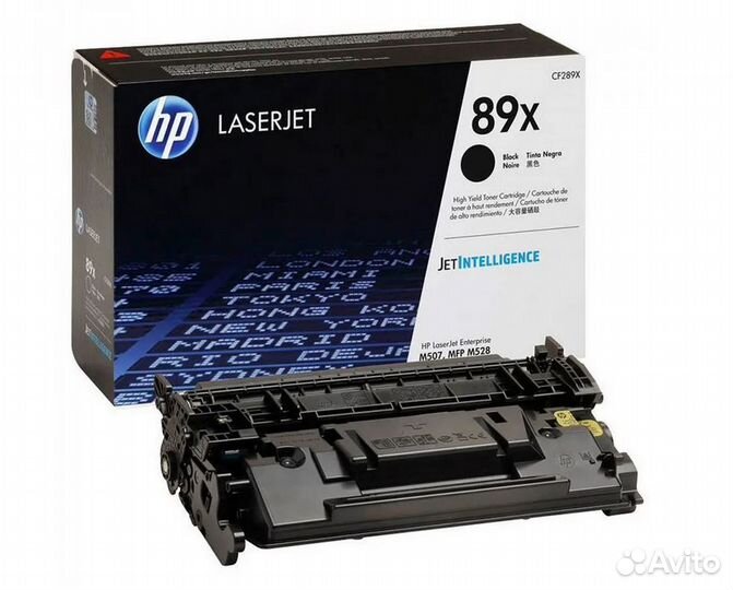 HP 89X CF289X новый оригинальный