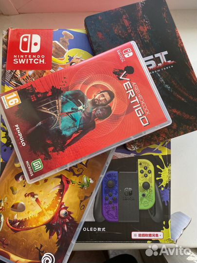 Nintendo switch oled splatoon 3