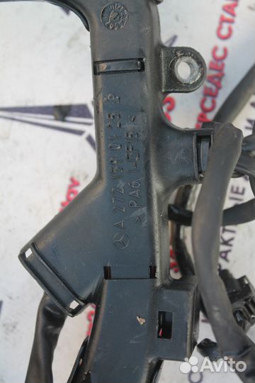 Проводка двигателя W221 M272 Mercedes