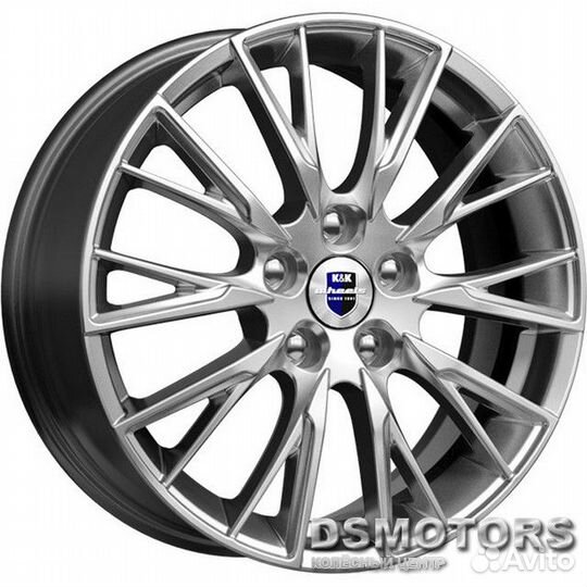 Диски Солт 6.5/17 5x114.3 ET38 d67.1 дарк платинум