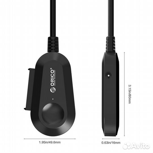 Orico-35UTS Переходник/адаптер USB(3.0) -SATA Новы