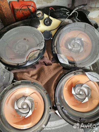 Усилитель,саб,динамики,пищалки, магнитола Sony