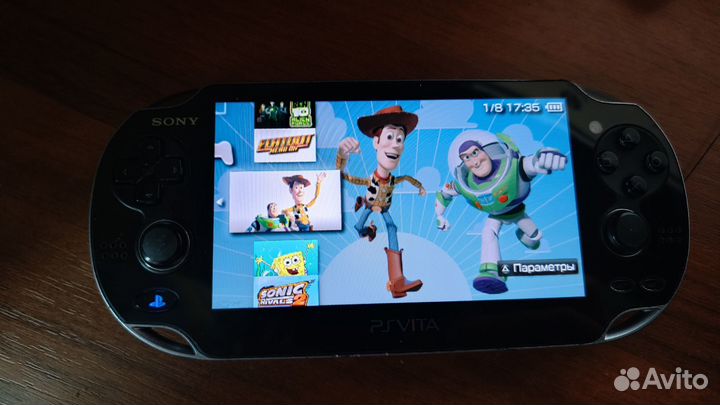 Ps Vita прошитая 128гб 60 игр