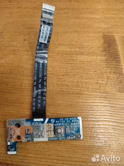 Плата кнопки включения acer Aspire 5733 (LS-6582P)