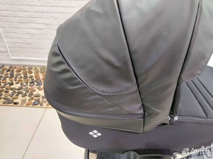 Коляска 2 в 1 эко кожа Bebetto Torino